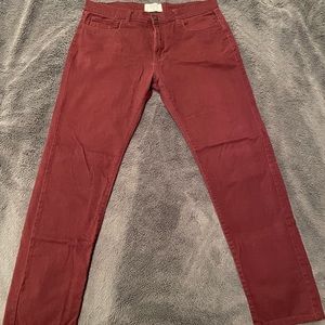 Urban Heritage, maroon pant. 34x34.